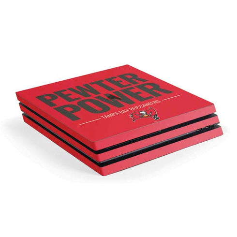 NFL Tampa Bay Buccaneers Team Motto PS4 Pro Console Skin